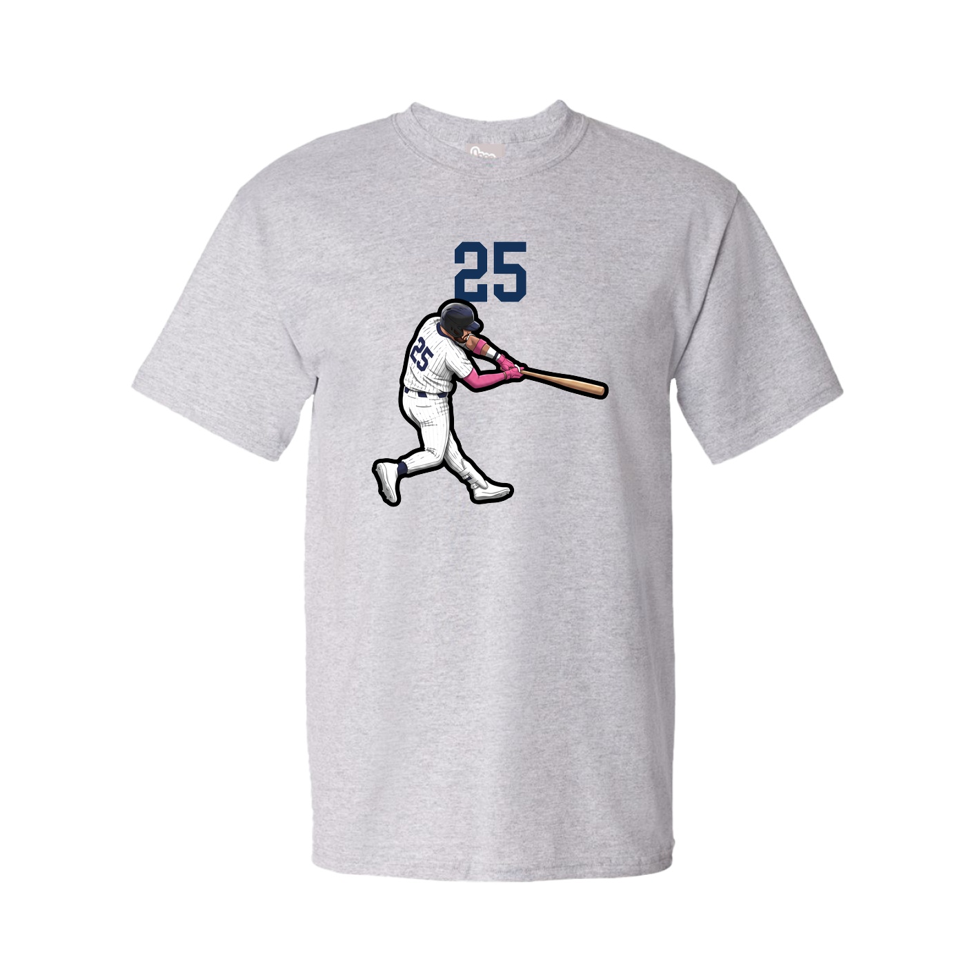 Tee — Number Top in Grey