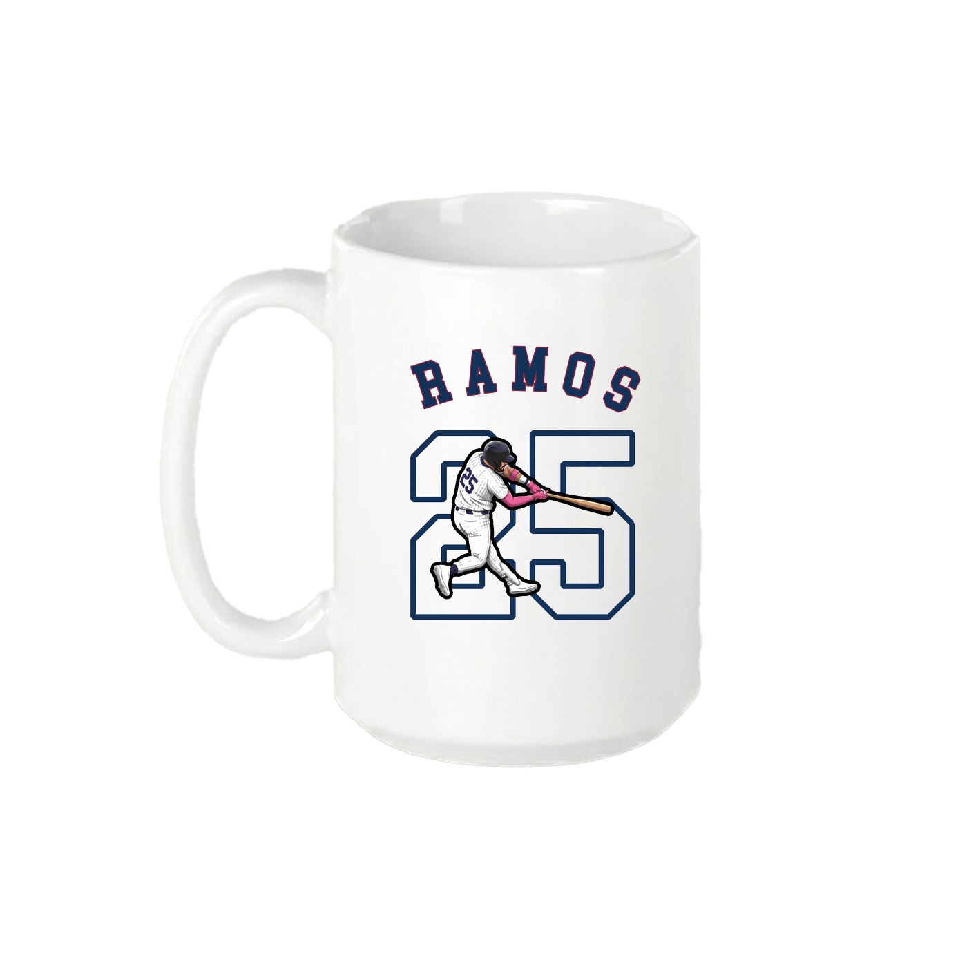 15oz Coffee Mug — Shirsey Arch in White