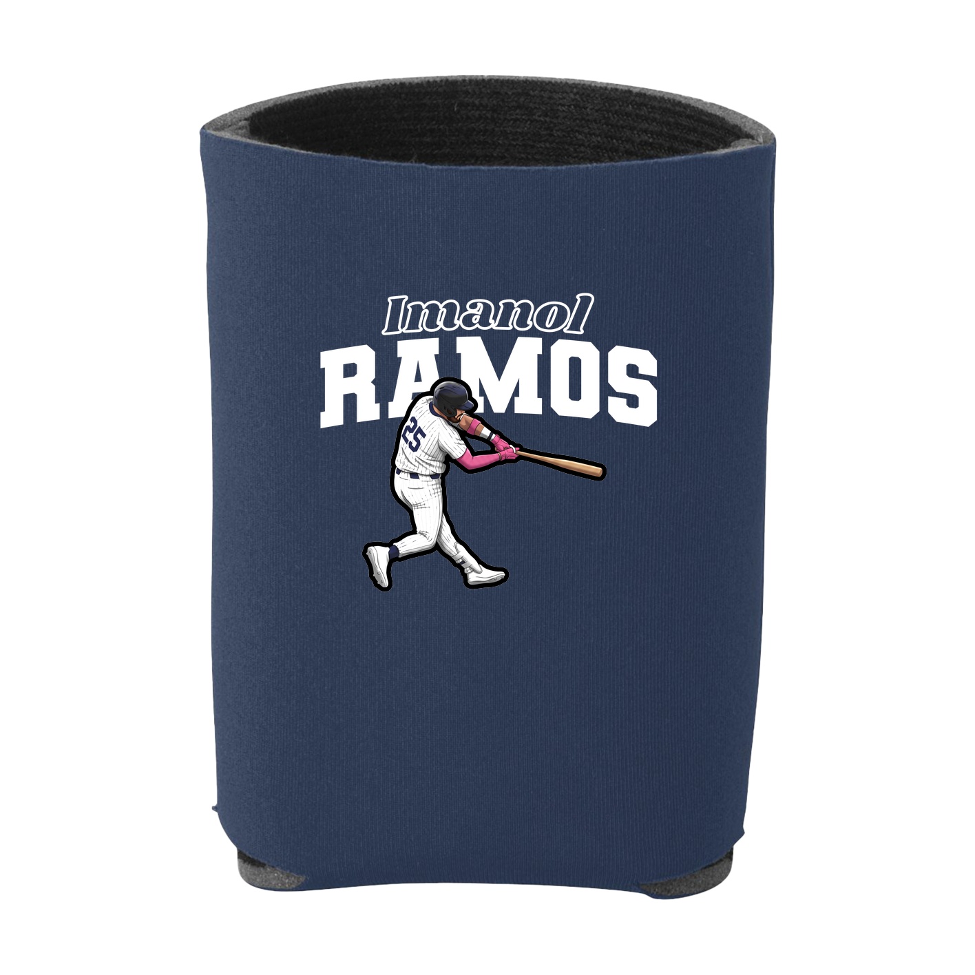 Can Holder — Name Arch in Navy