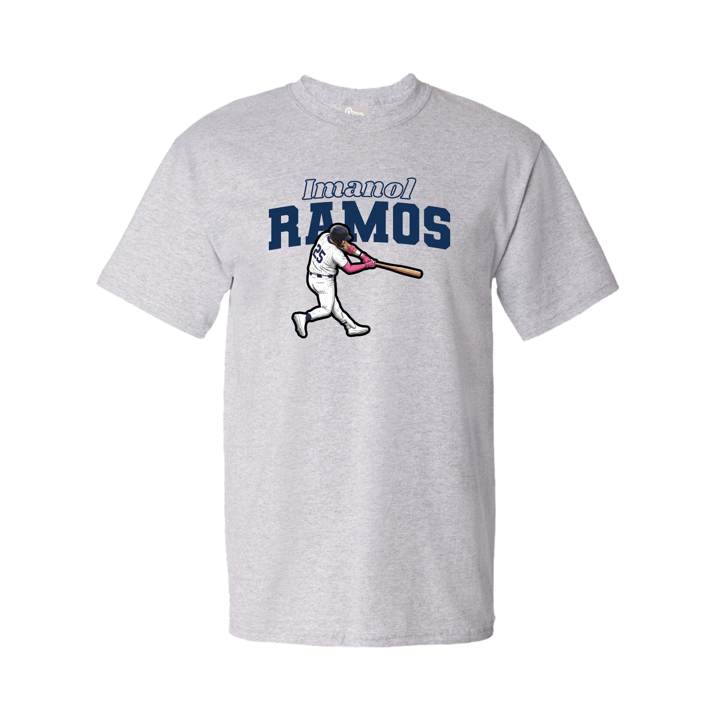 Tee — Name Arch in Grey