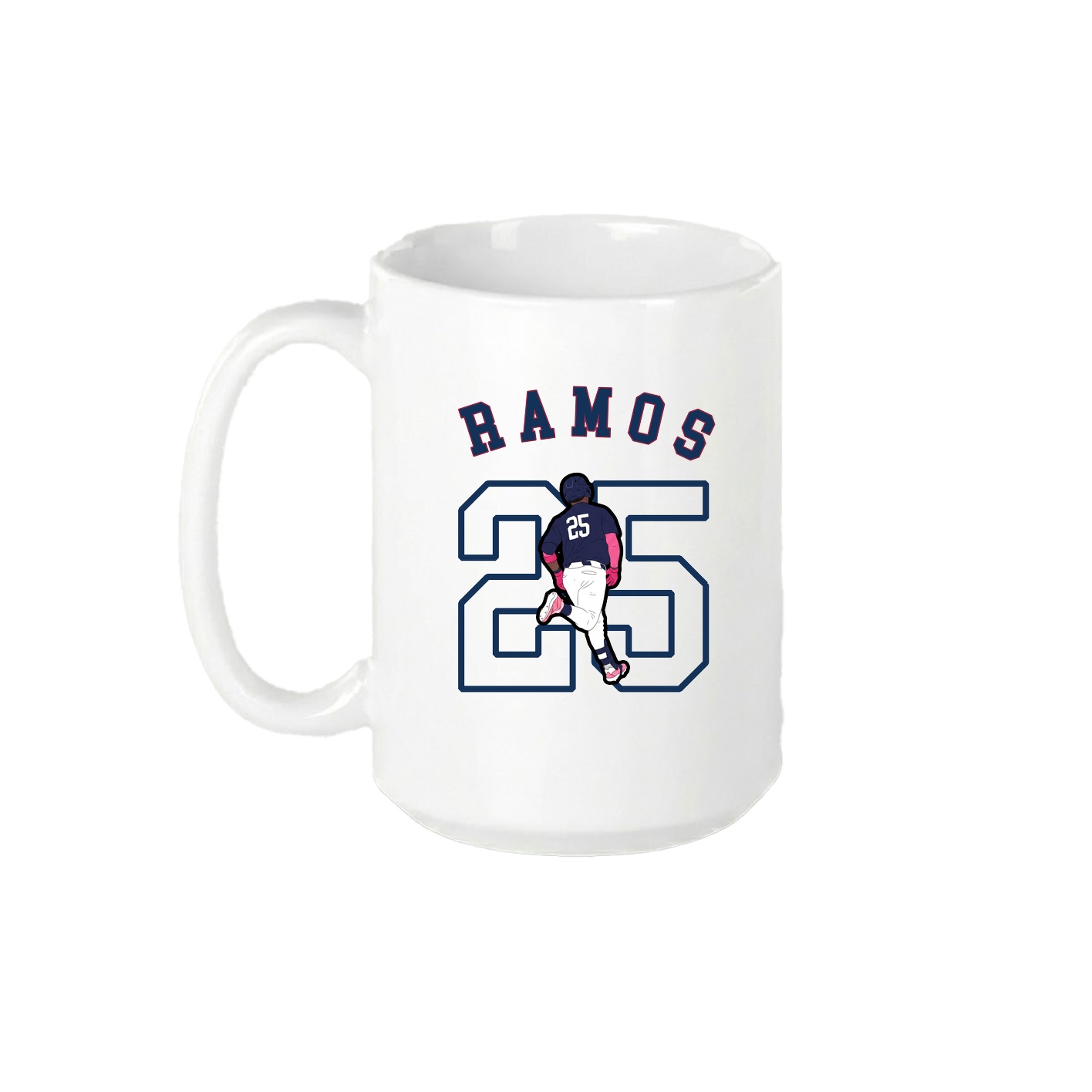 15oz Coffee Mug — Shirsey Arch in White