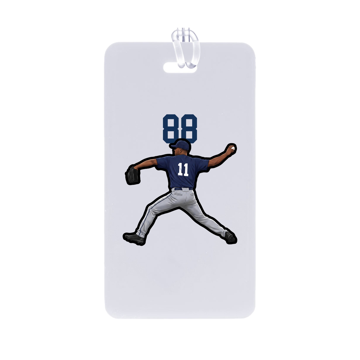 Bag Tag — Number Top in Classic