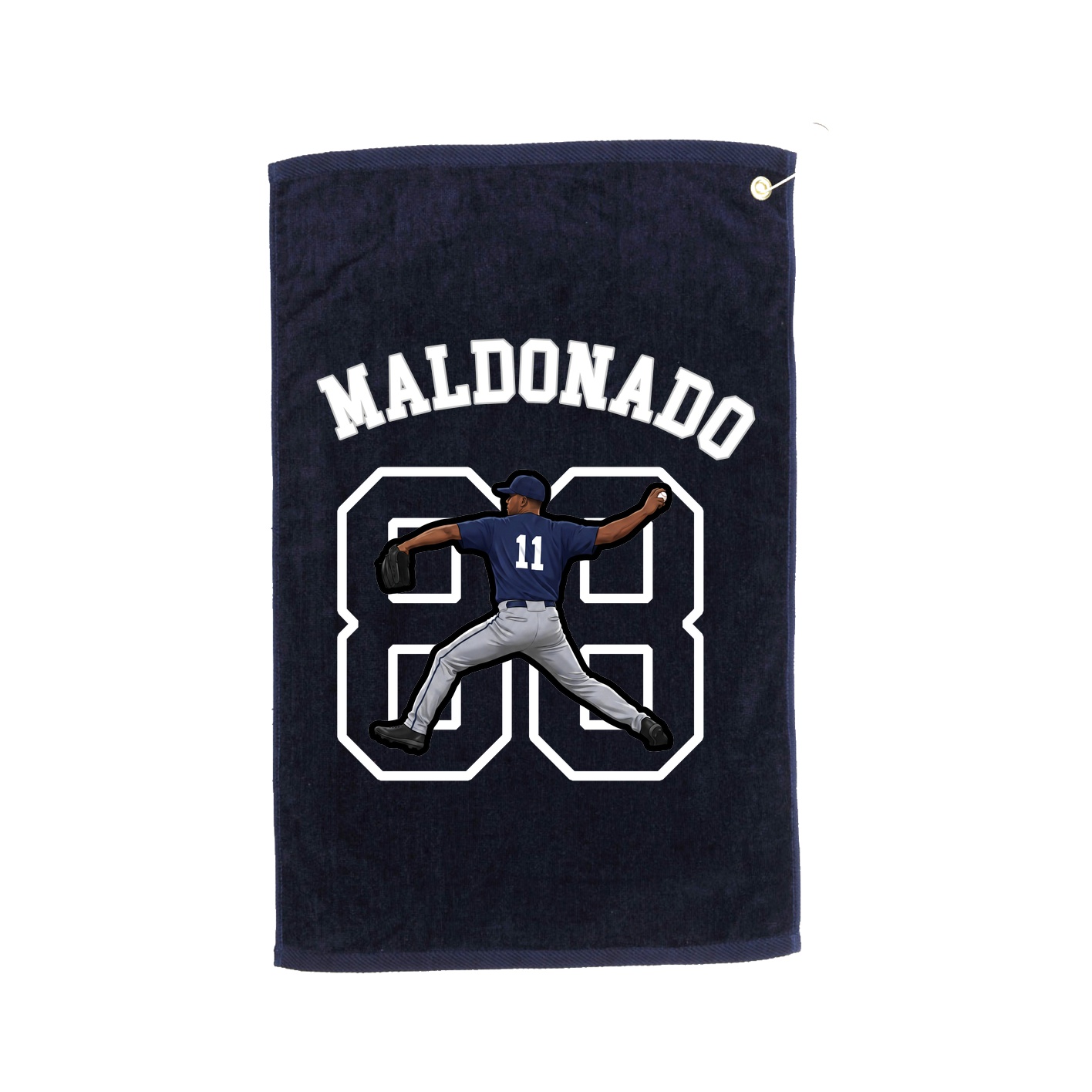 Golf Towel — Shirsey Arch in Navy