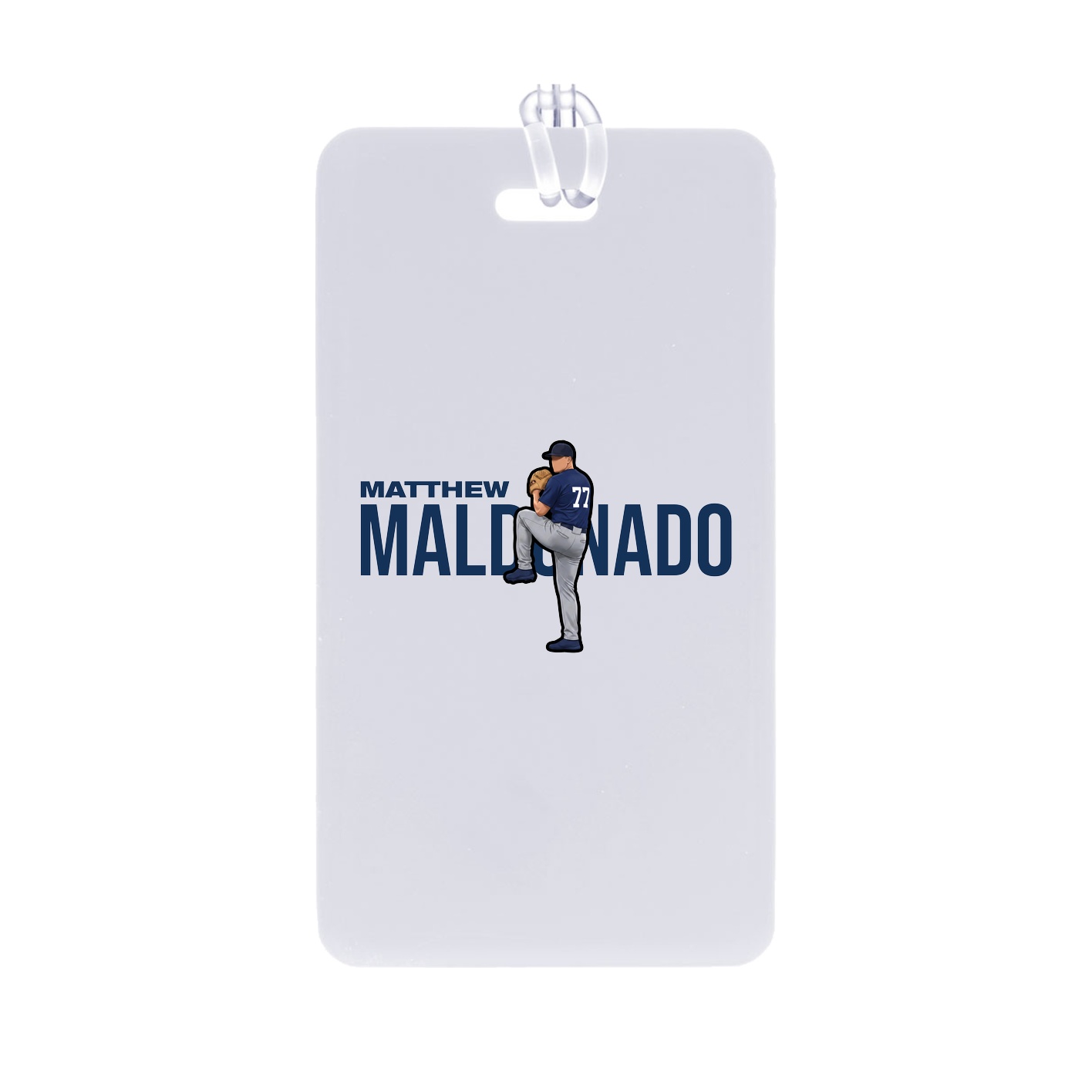 Bag Tag — Player Name in Classic