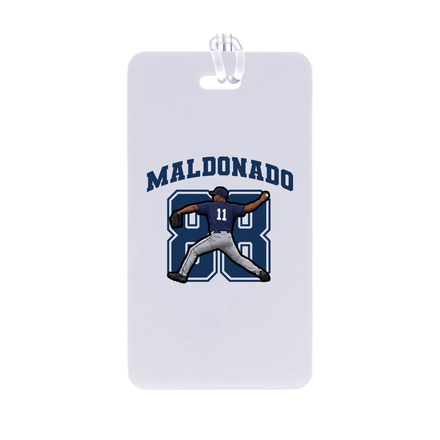 Bag Tag — Number in Classic