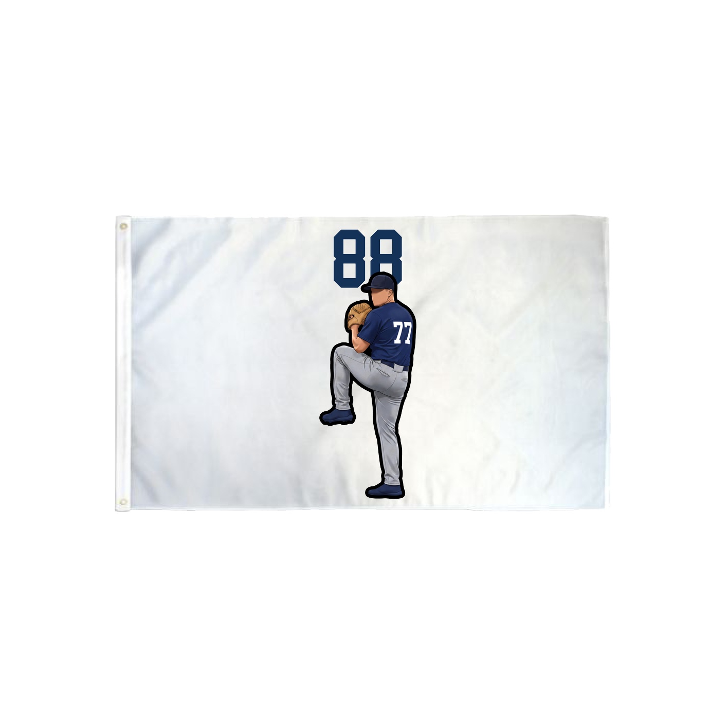 3x5 Flag — Number Top in Classic