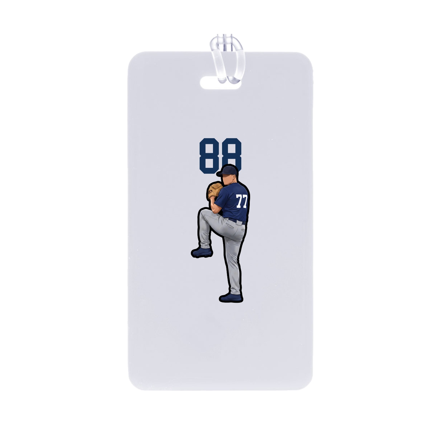 Bag Tag — Number Top in Classic