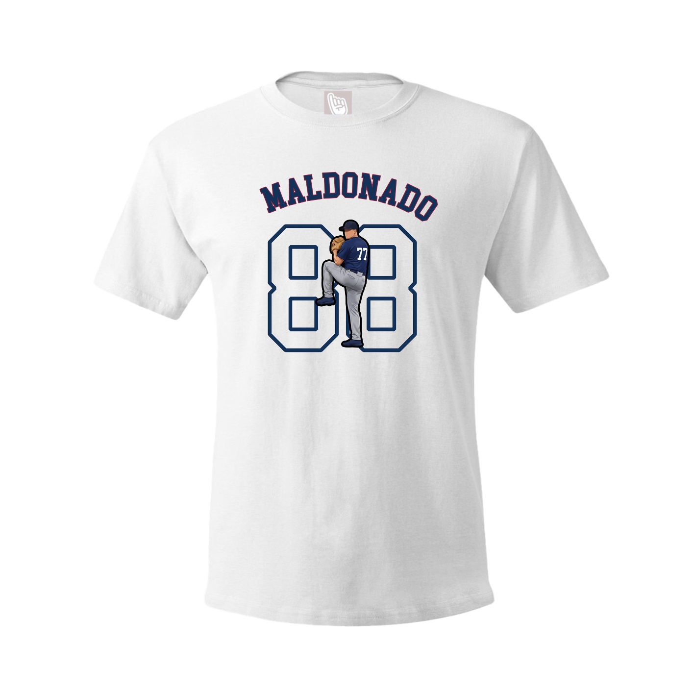 Youth Tee — Shirsey Arch in White