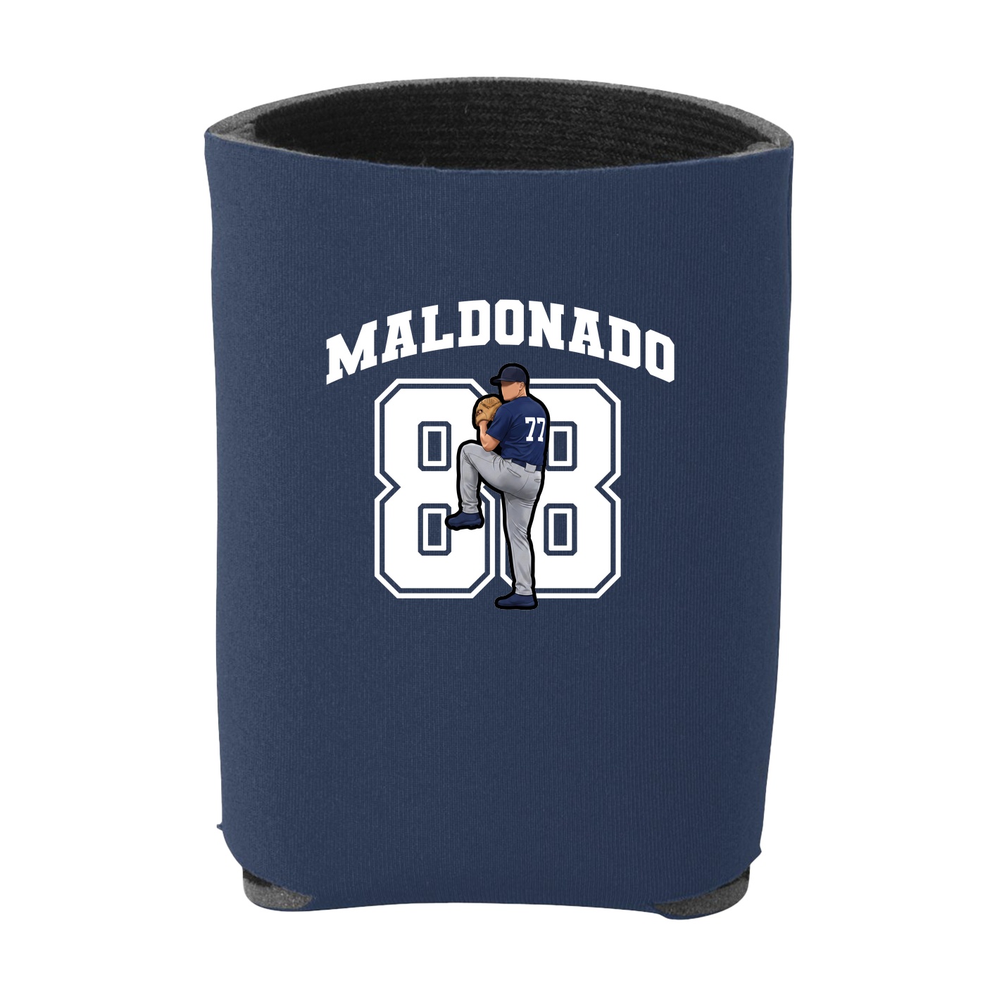 Can Holder — Number in Navy