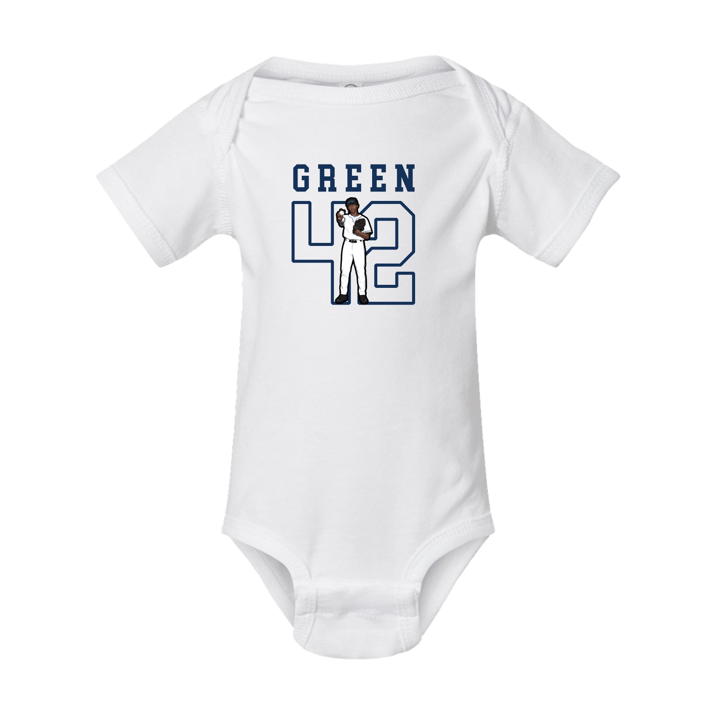 Baby Onesie — Shirsey in White
