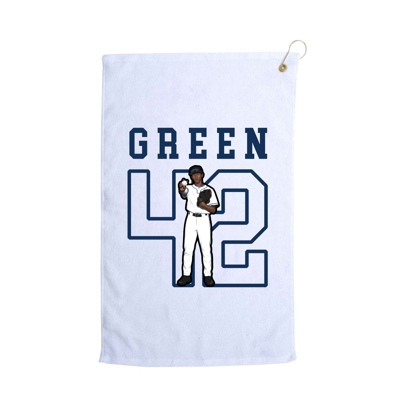 Golf Towel — Shirsey in White