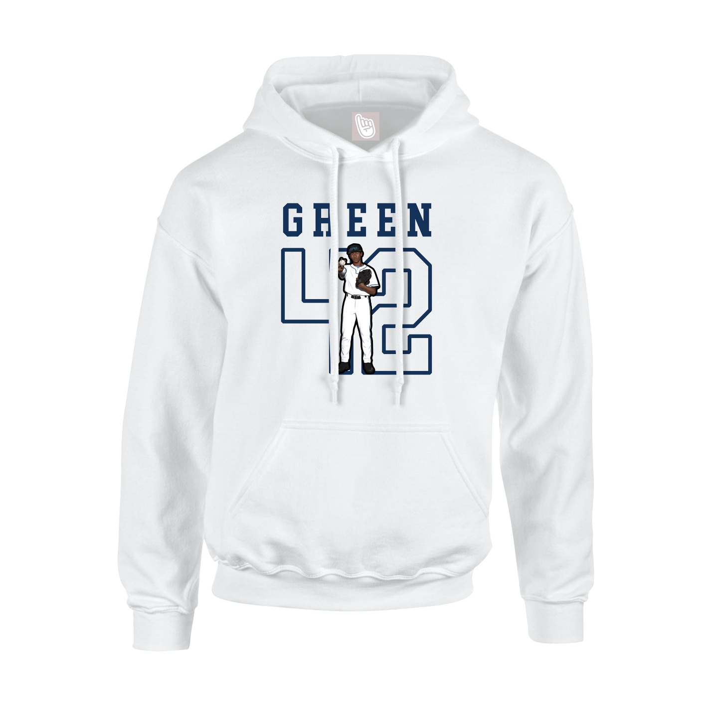 Youth Hoodie — Shirsey in White