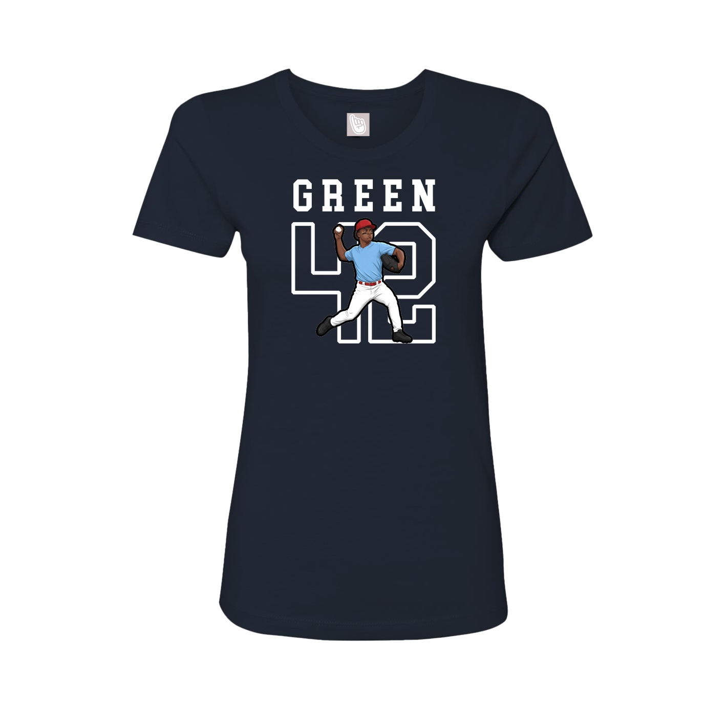 Fitted Women's Tee — Shirsey in Navy