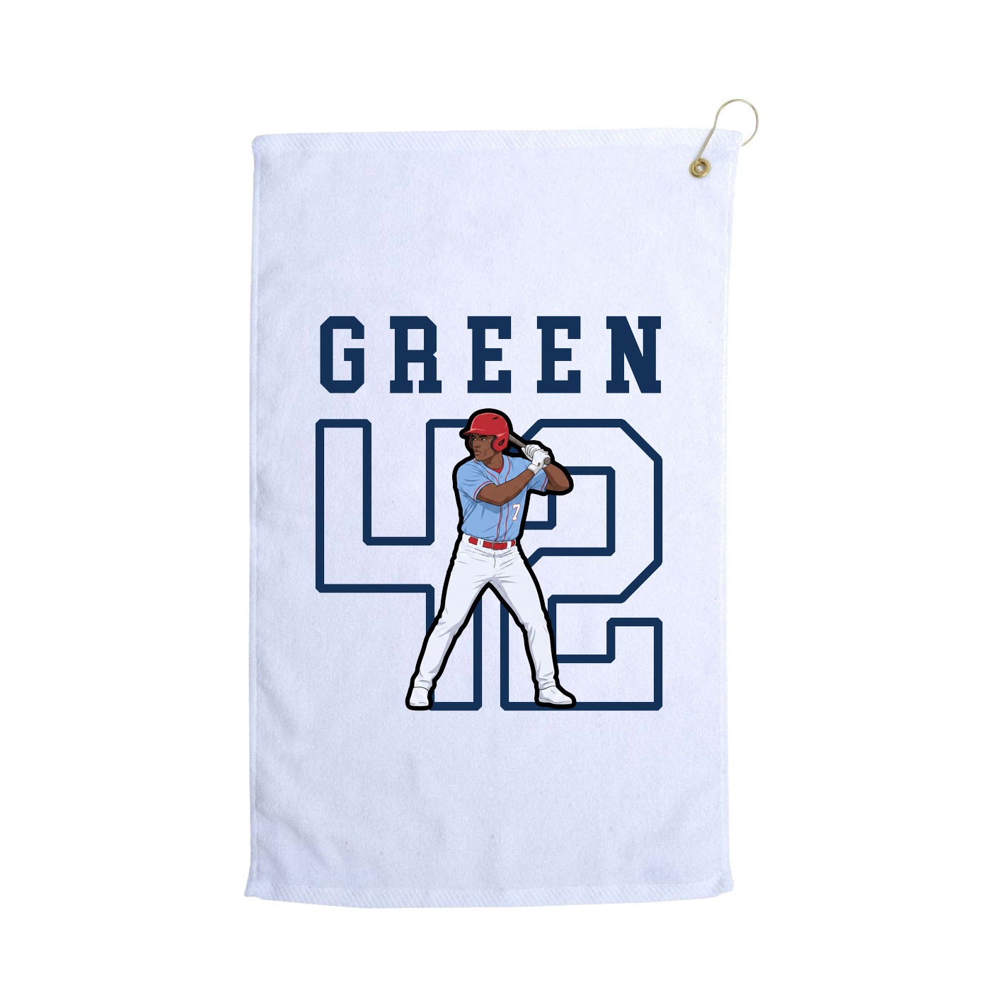 Golf Towel — Shirsey in White