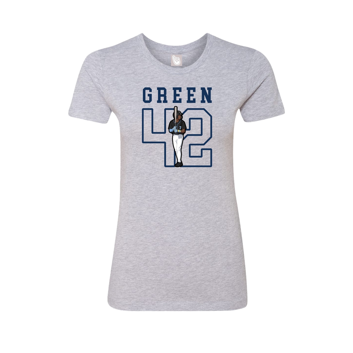 Fitted Women's Tee — Shirsey in Grey