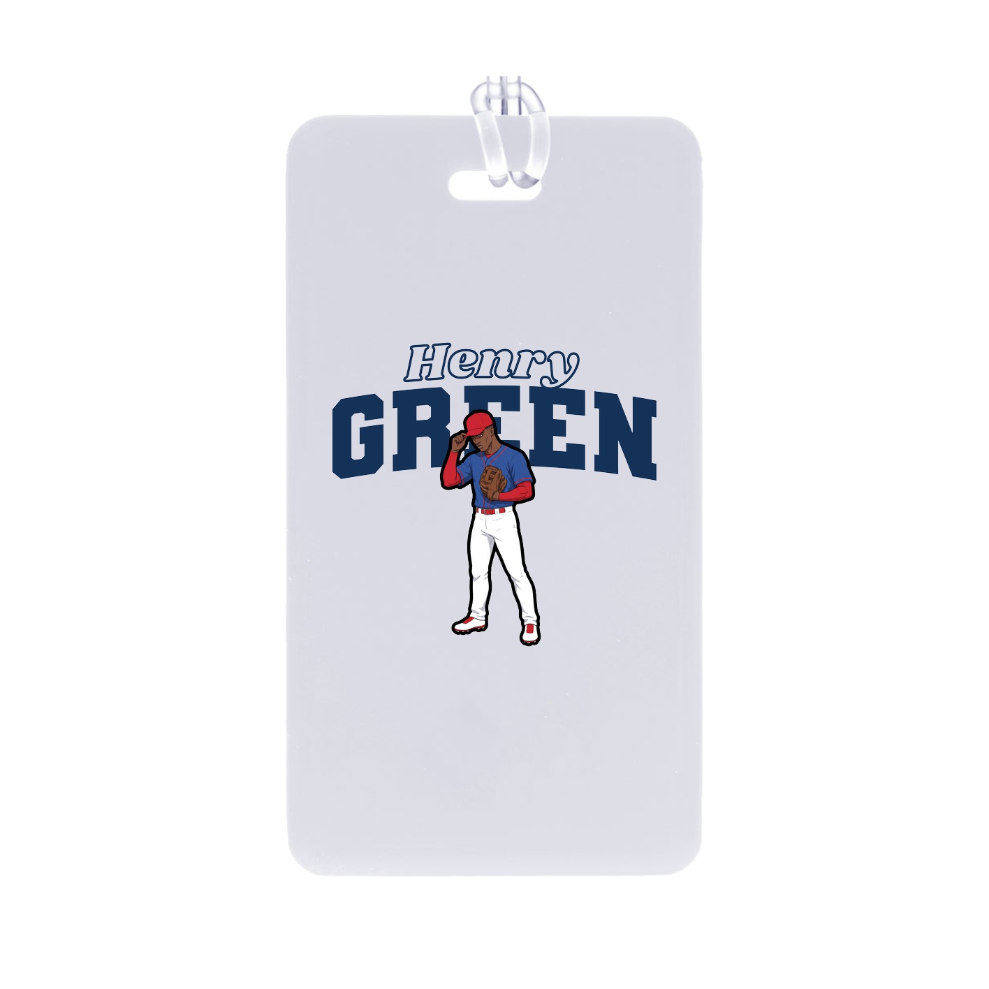 Bag Tag — Name Arch in Classic
