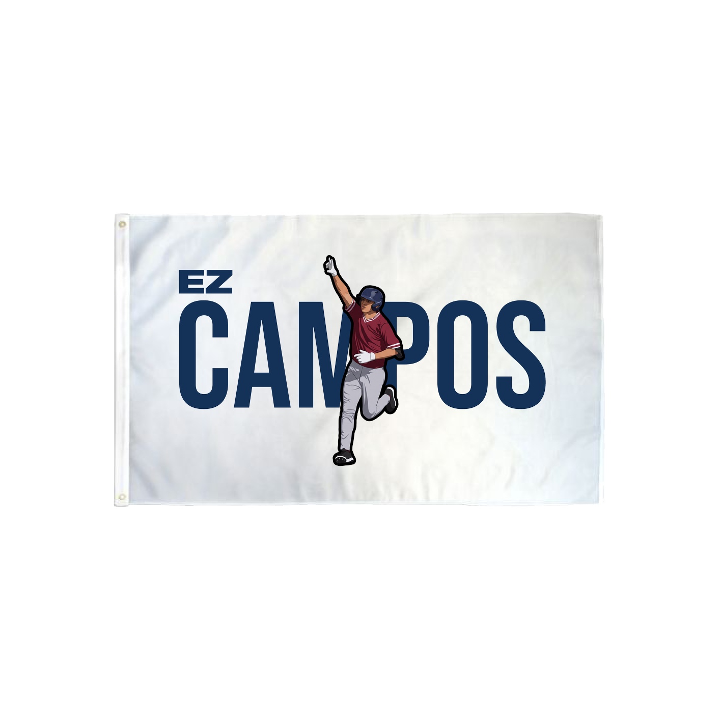 3x5 Flag — Player Name in Classic