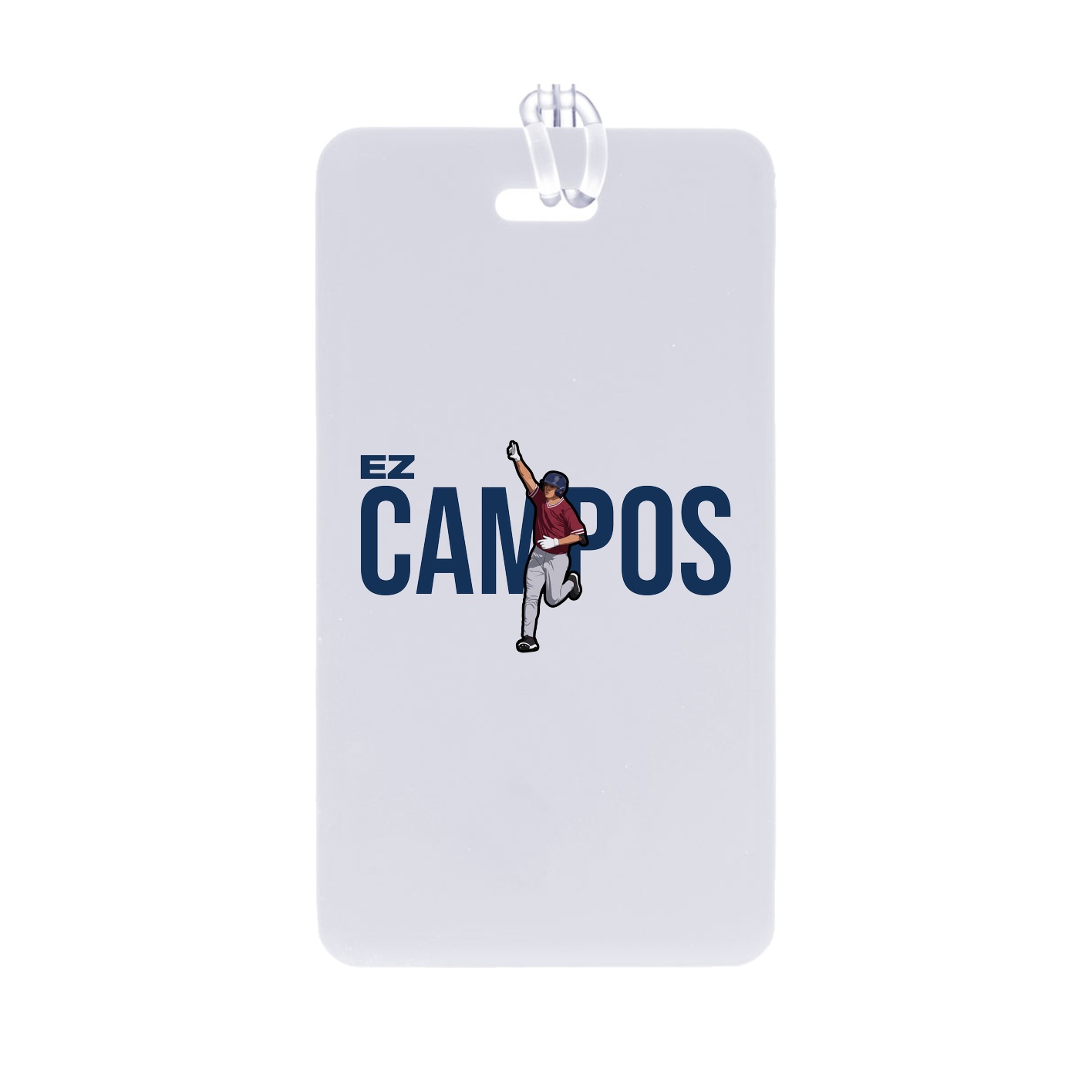 Bag Tag — Player Name in Classic