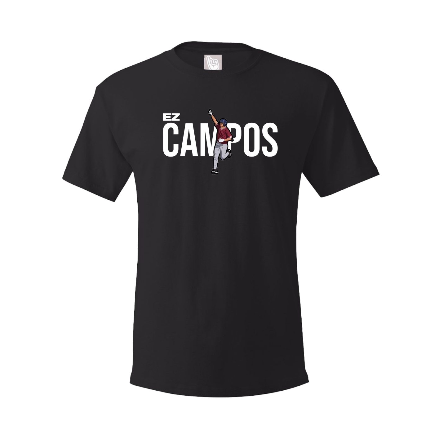 Youth Tee — Player Name in Black