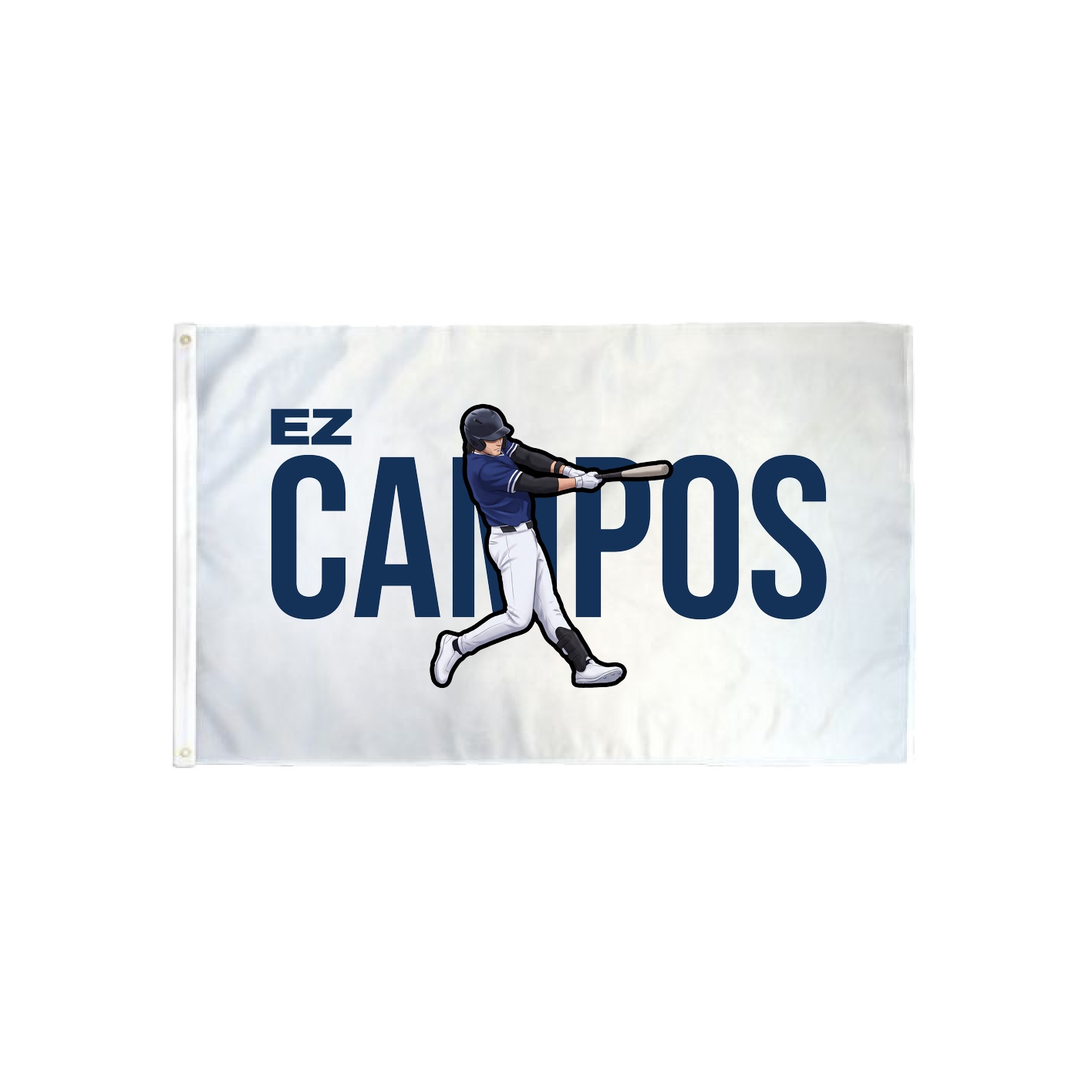 3x5 Flag — Player Name in Classic