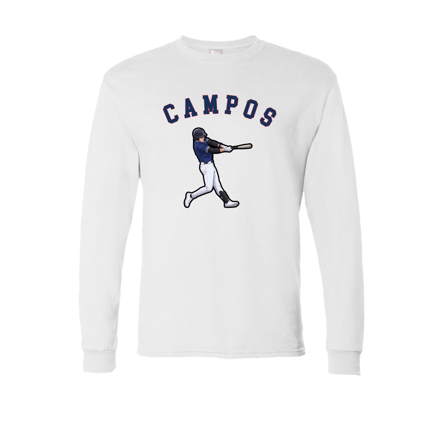 Long Sleeve Tee — Shirsey Arch in White