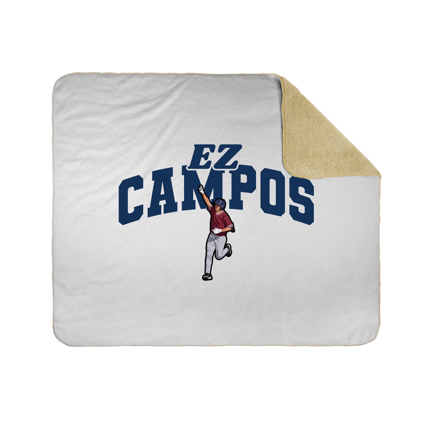 Throw Blanket — Signature Arch in White