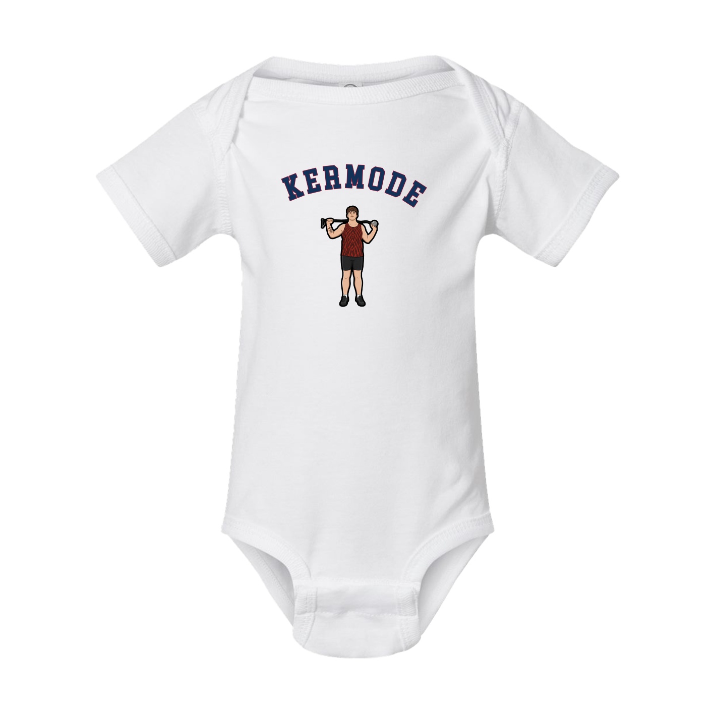 Baby Onesie — Shirsey Arch in White