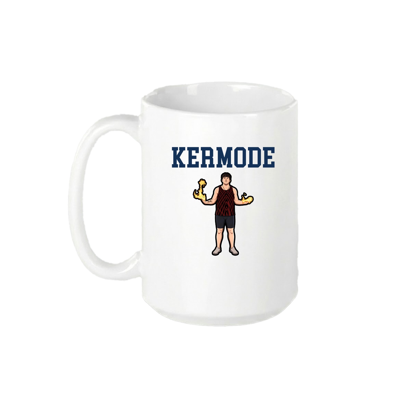 15oz Coffee Mug — Shirsey in White