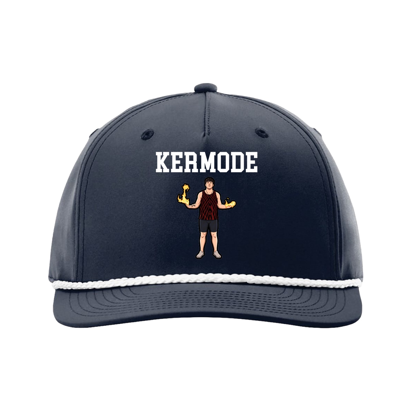 Five-Panel Classic Rope Cap — Shirsey in Navy