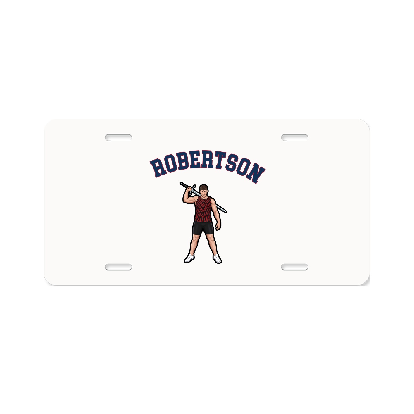 License Plate — Shirsey Arch in Classic