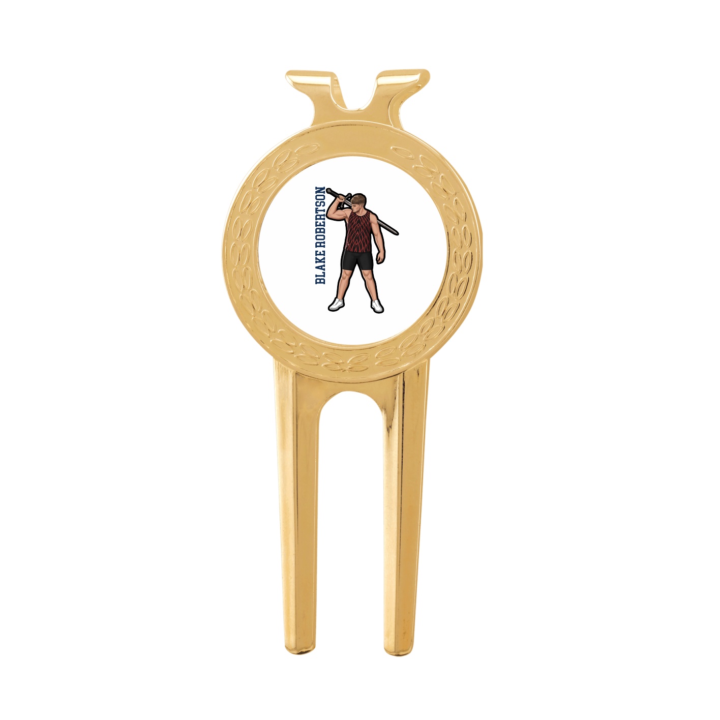 Divot Tool with Ball Marker — Name Vertical in Classic