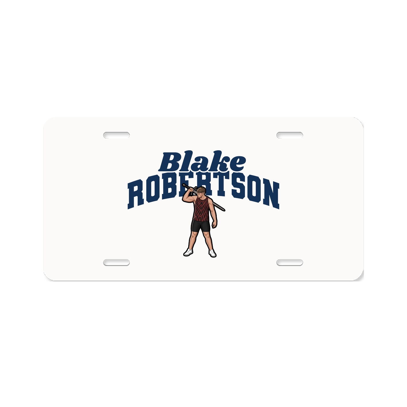 License Plate — Signature Arch in Classic