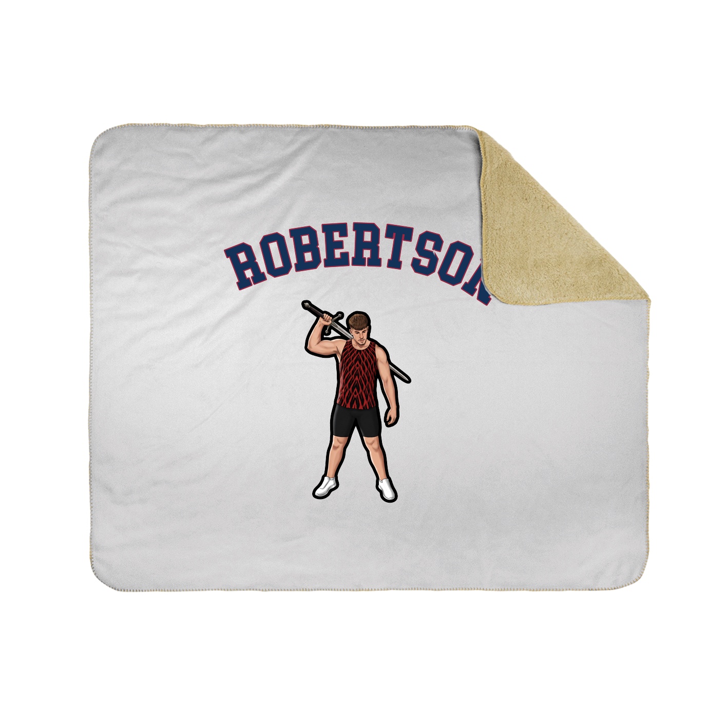 Throw Blanket — Shirsey Arch in White