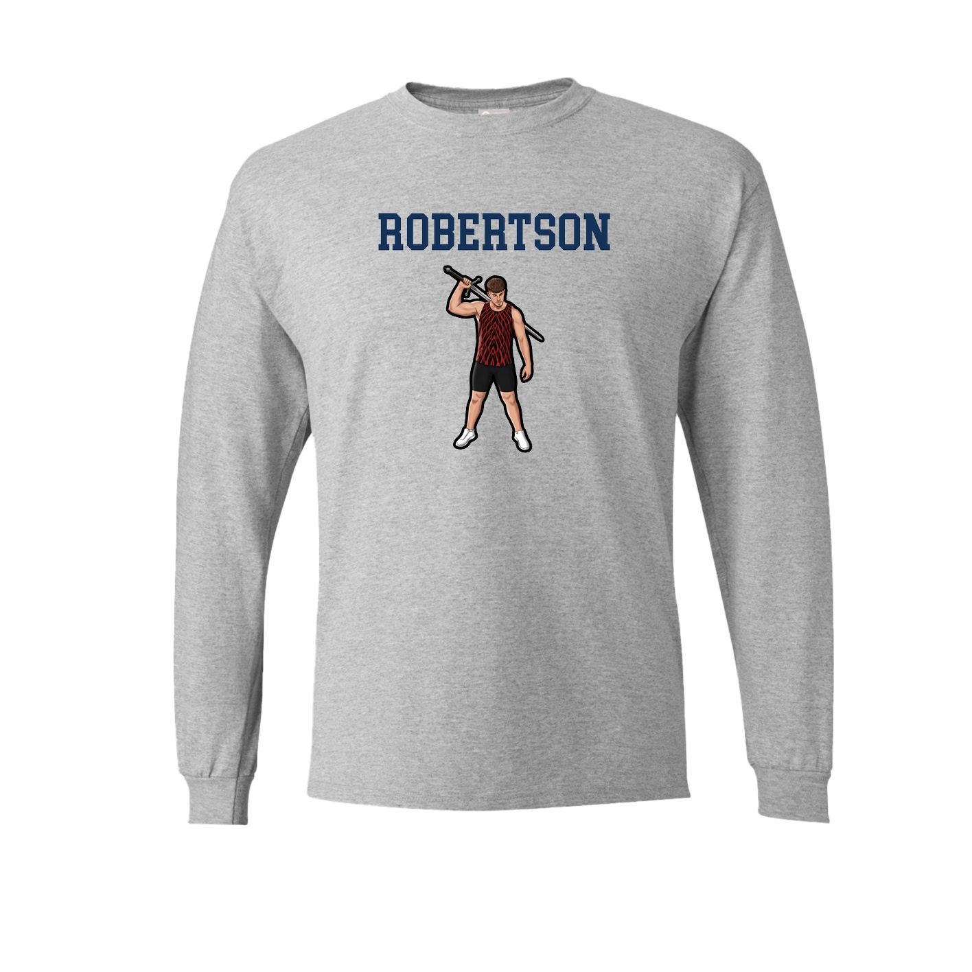 Long Sleeve Tee — Shirsey in Grey