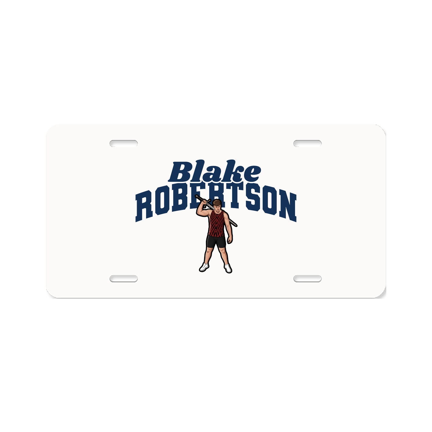 License Plate — Signature Arch in Classic