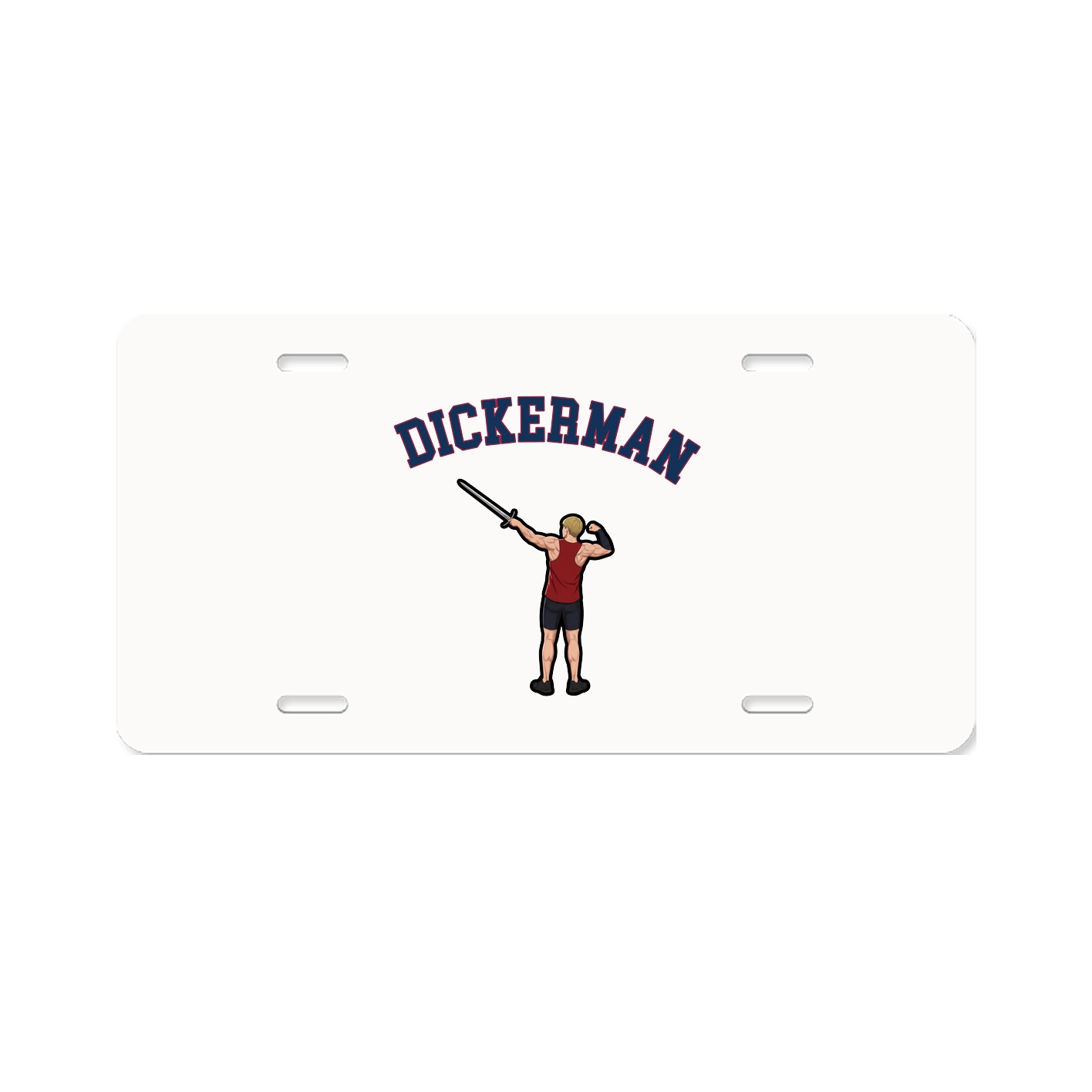 License Plate — Shirsey Arch in Classic