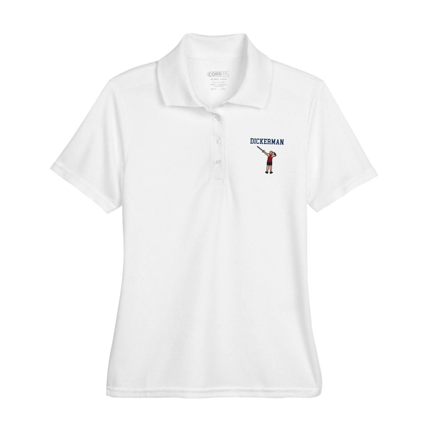 Womens Performance Polo — Shirsey in White