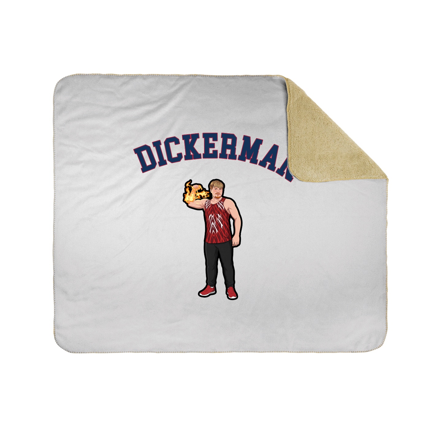 Throw Blanket — Shirsey Arch in White