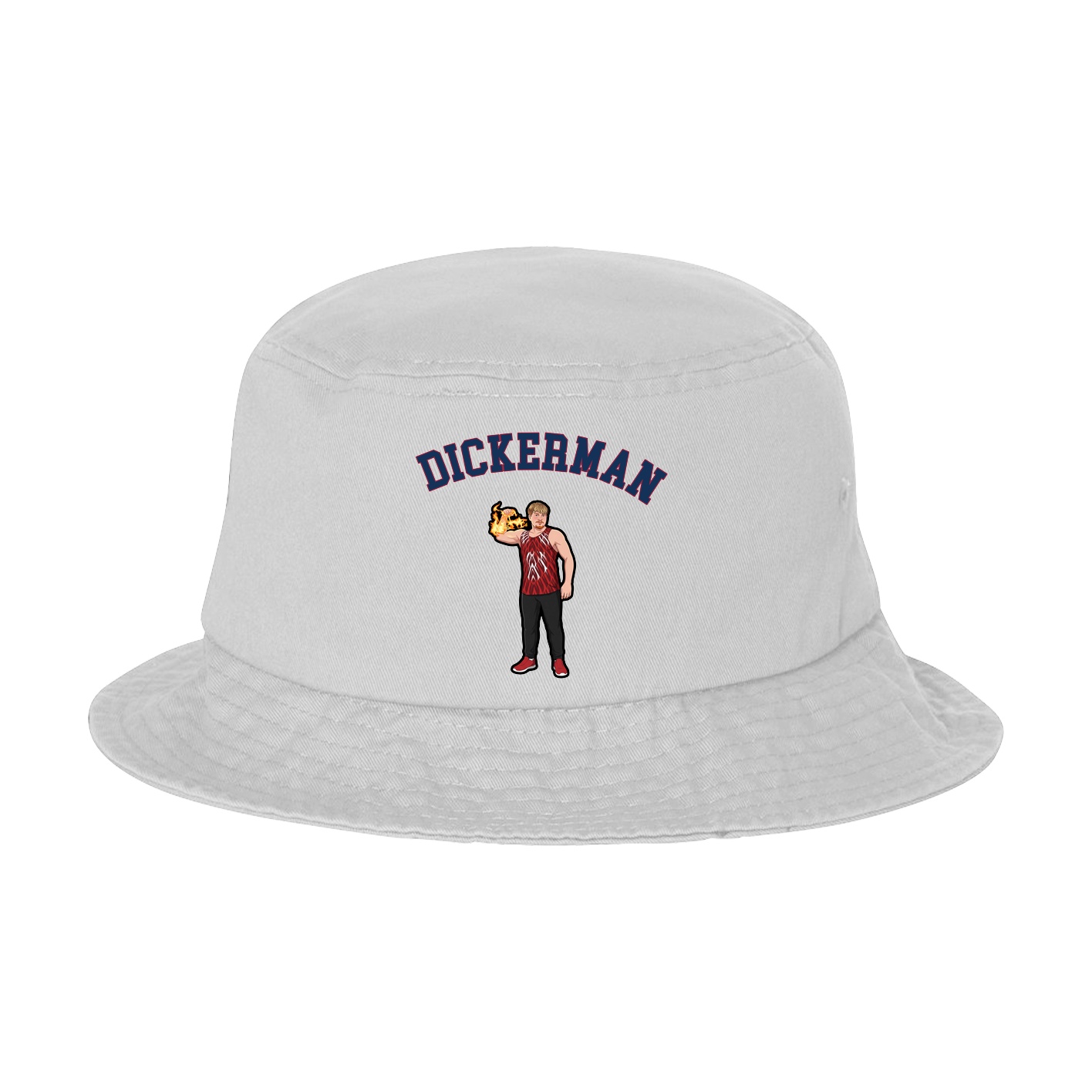 Bucket Cap — Shirsey Arch in White