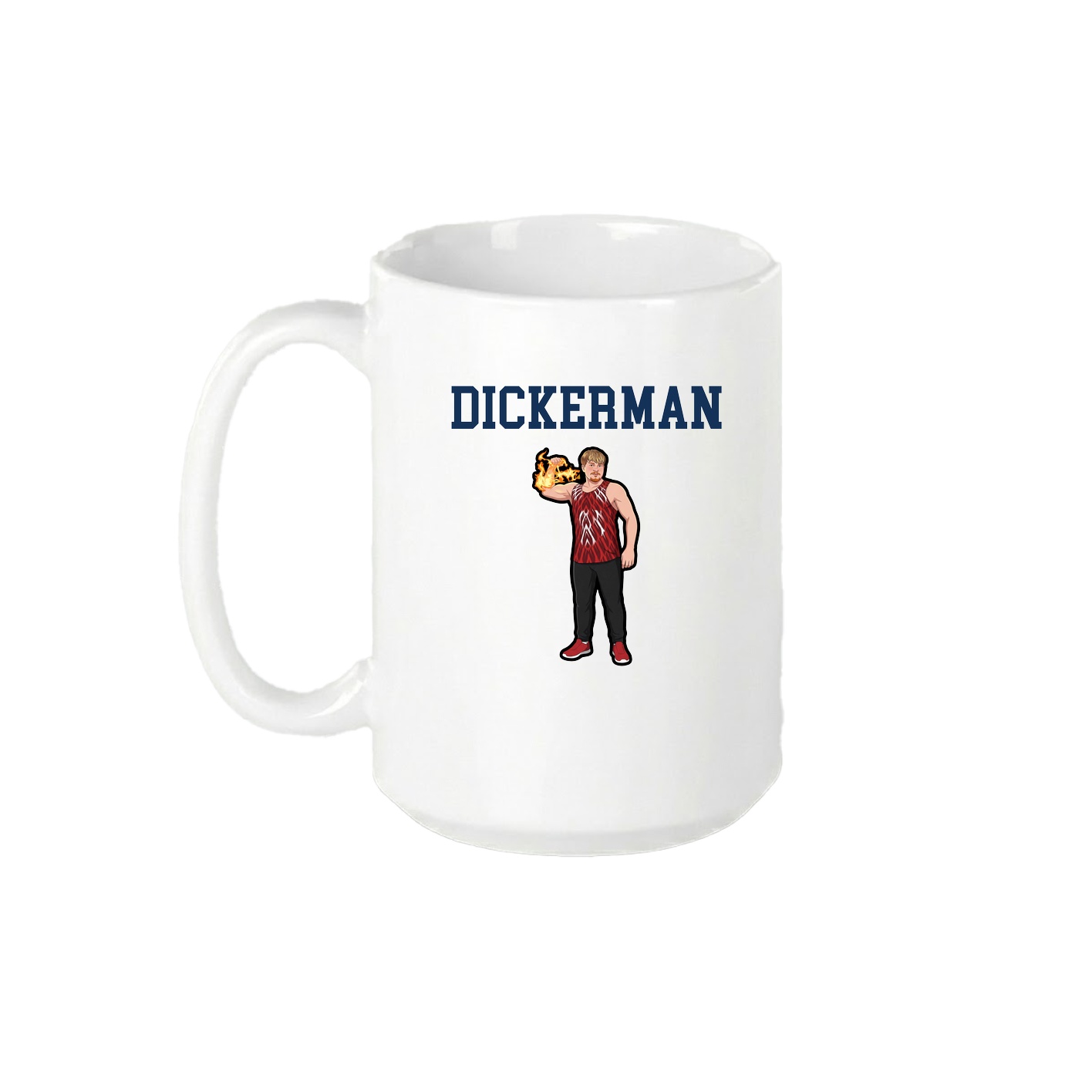 15oz Coffee Mug — Shirsey in White