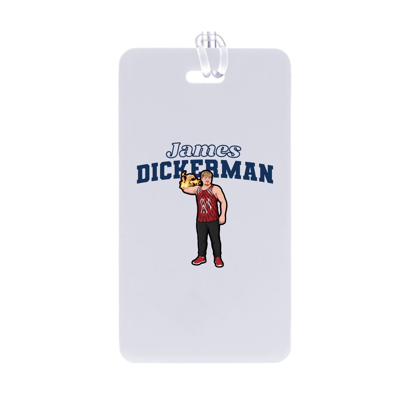 Bag Tag — Name Arch in Classic