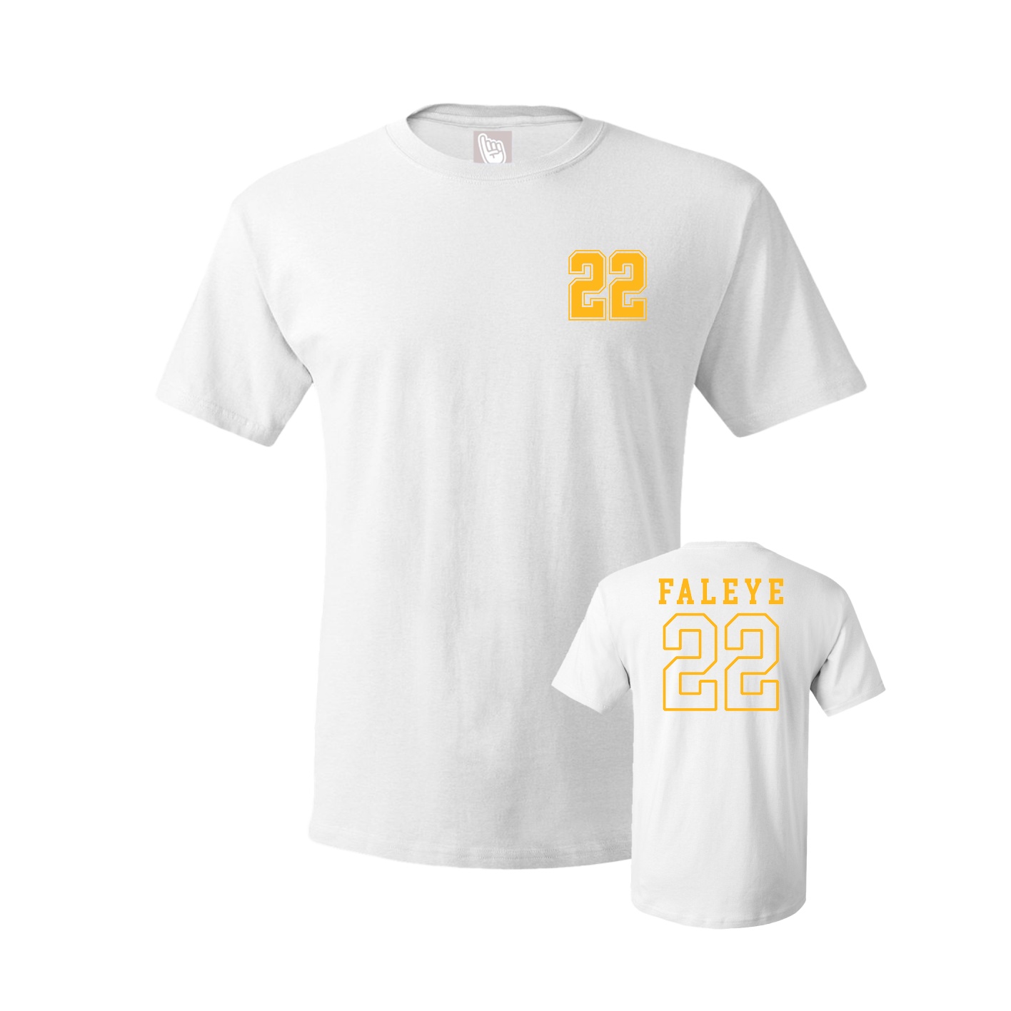 Tee — Chest Back in White