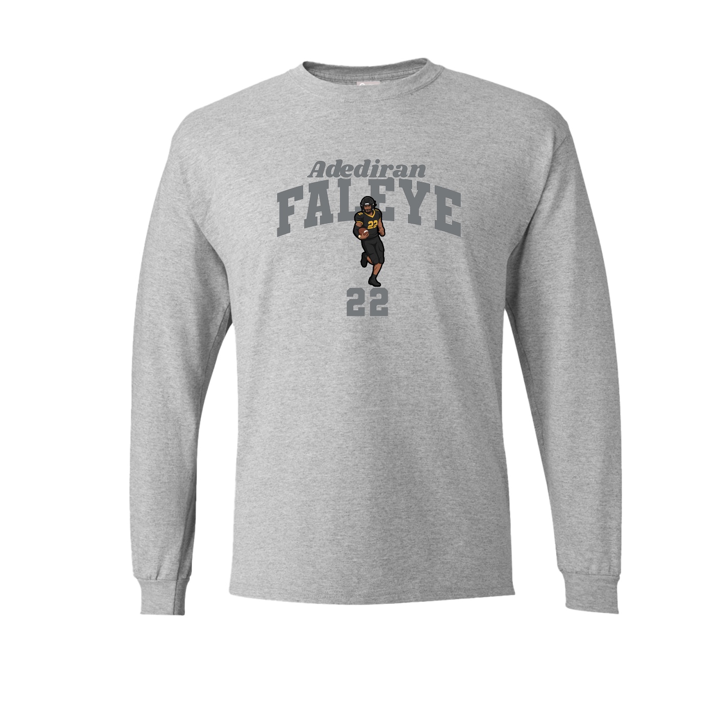 Long Sleeve Tee — Signature Arch in Grey