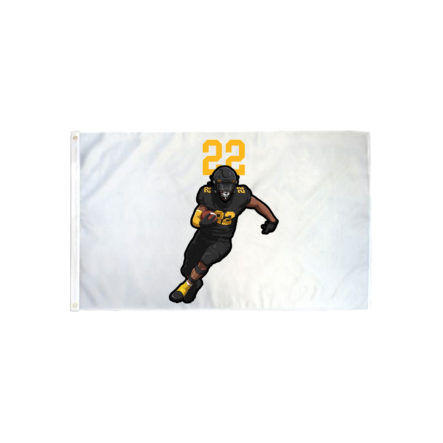 3x5 Flag — Number Top in Classic