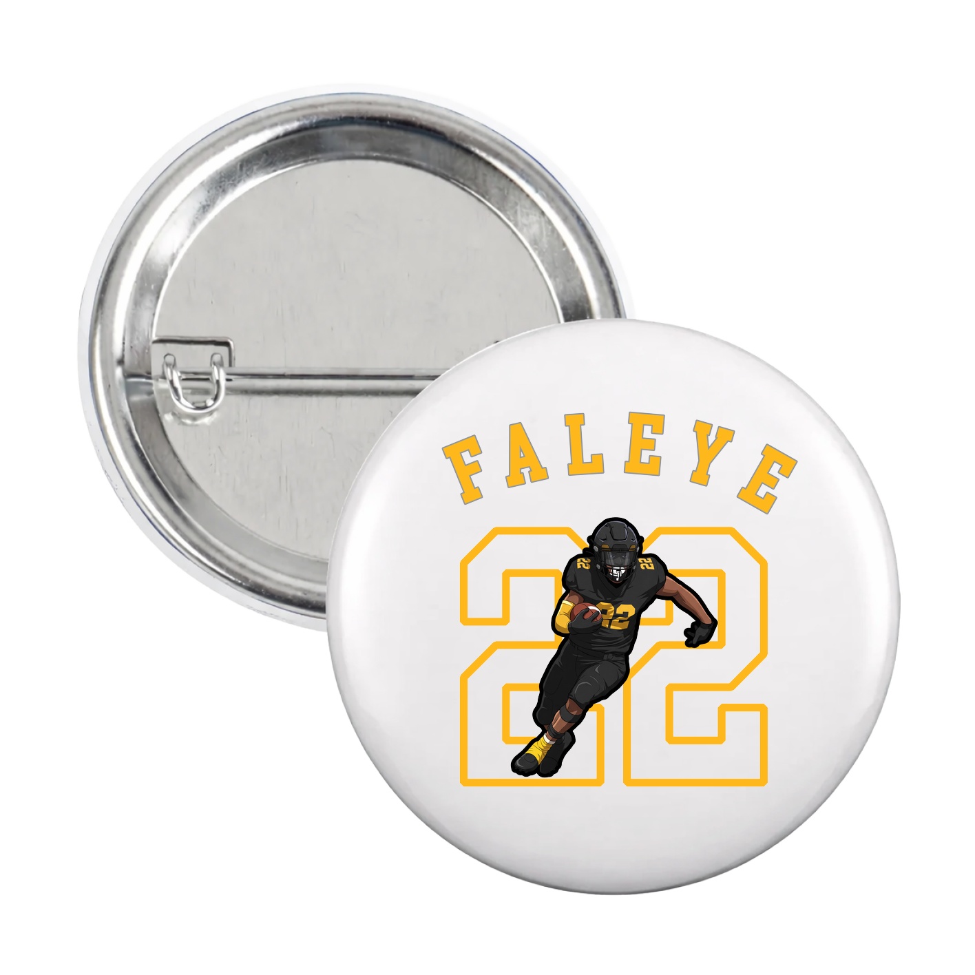 Game Day Button — Shirsey Arch in White