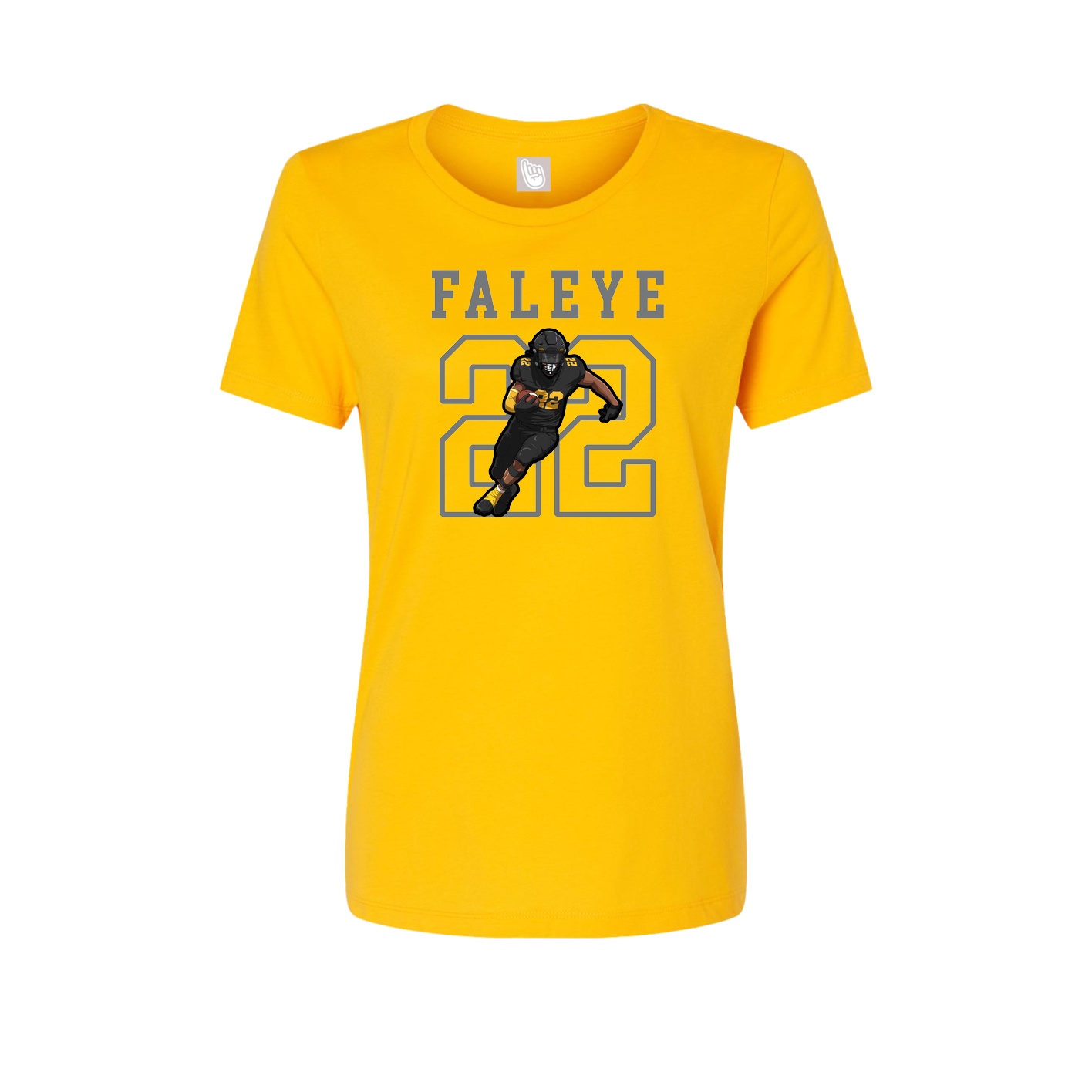 Fitted Women's Tee — Shirsey in Gold