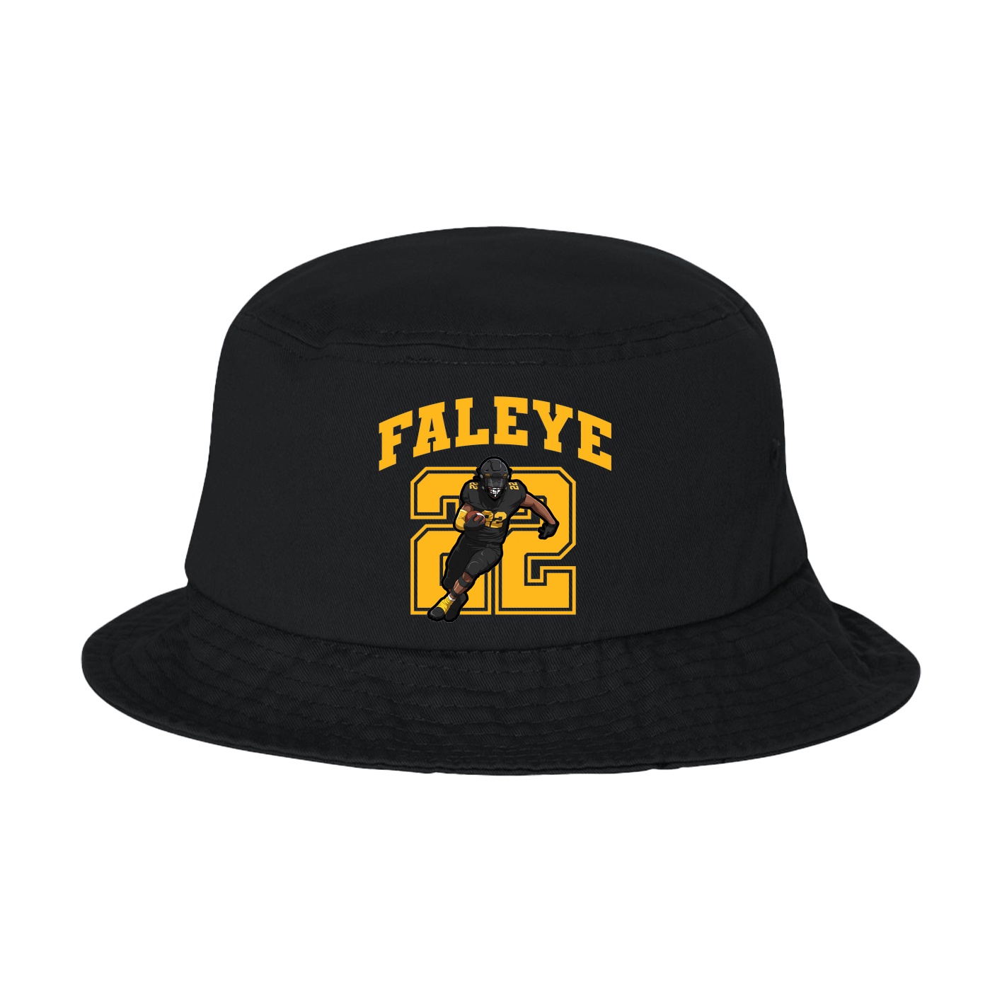 Bucket Cap — Number in Black