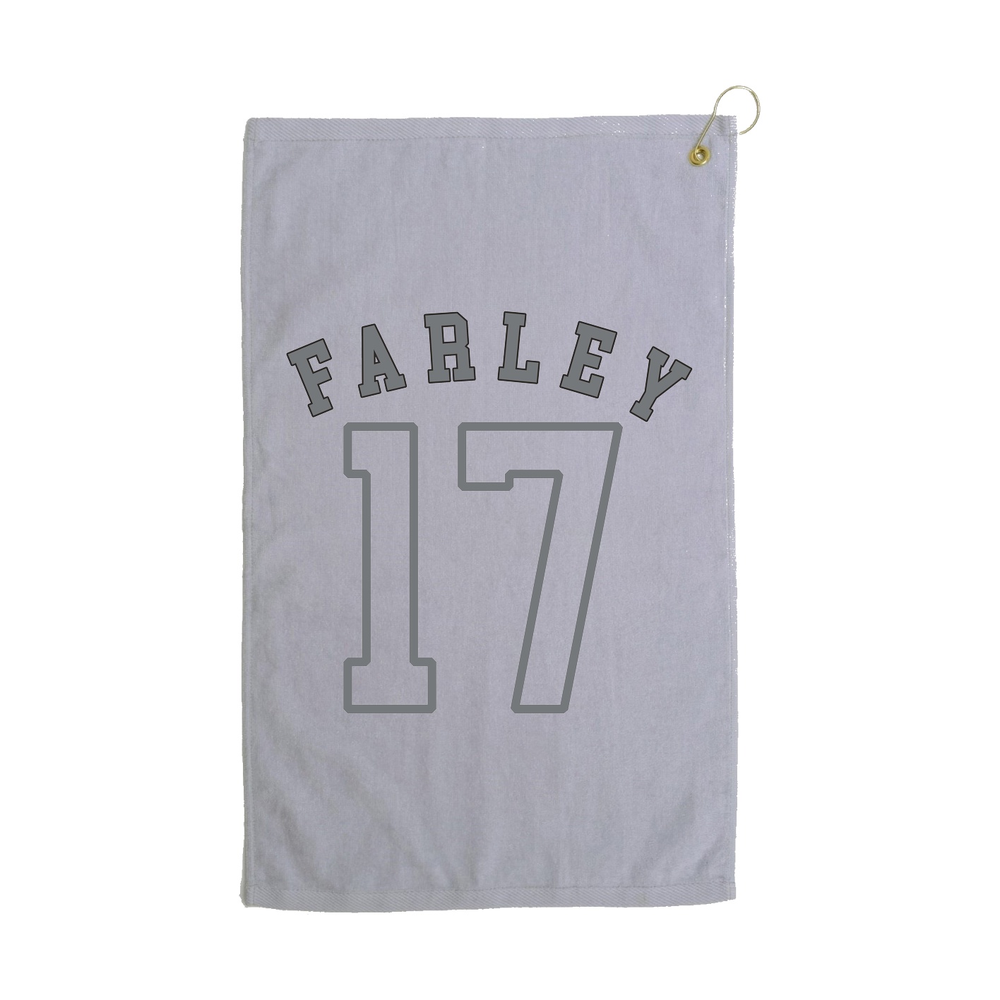 Golf Towel — Shirsey Arch in Grey