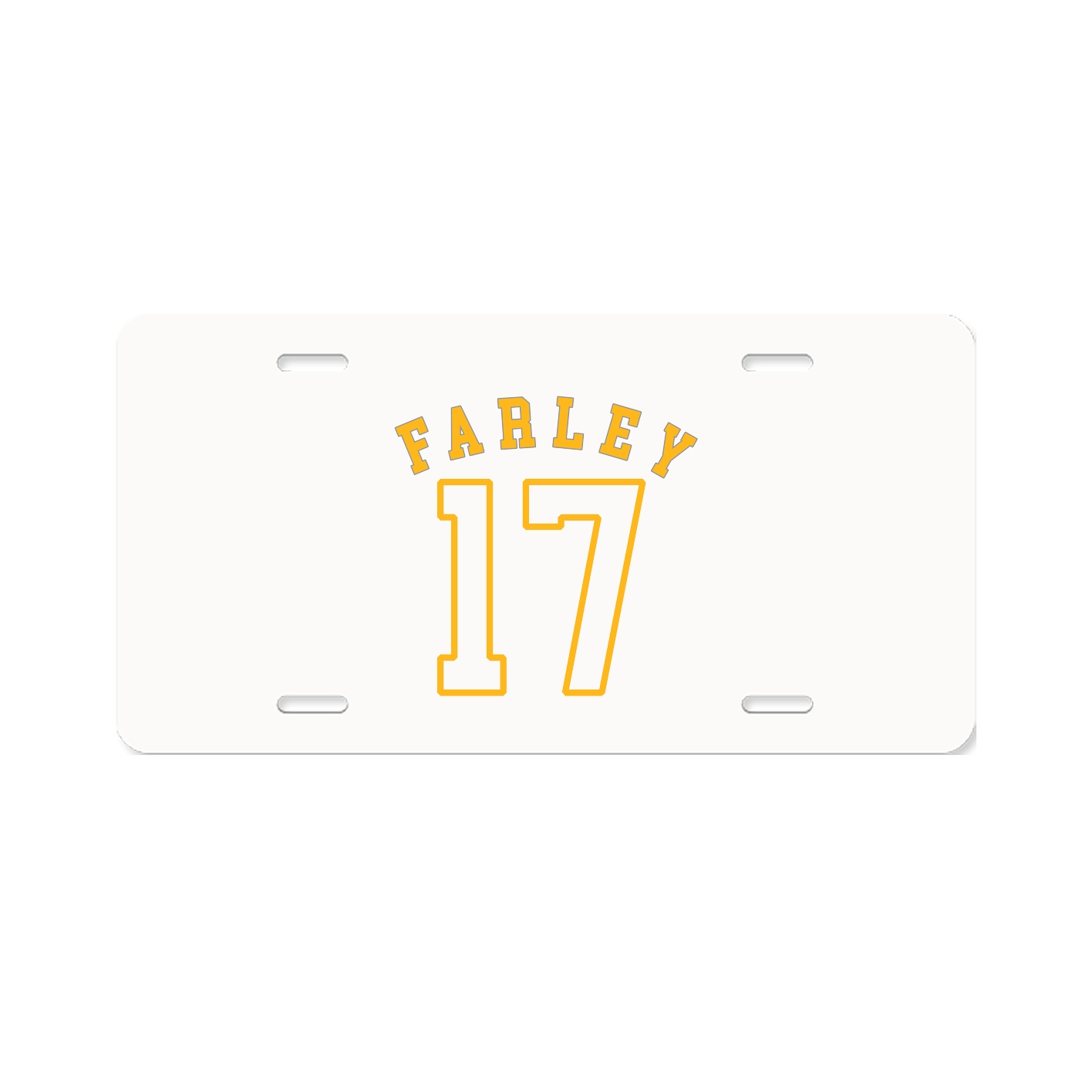 License Plate — Shirsey Arch in Classic