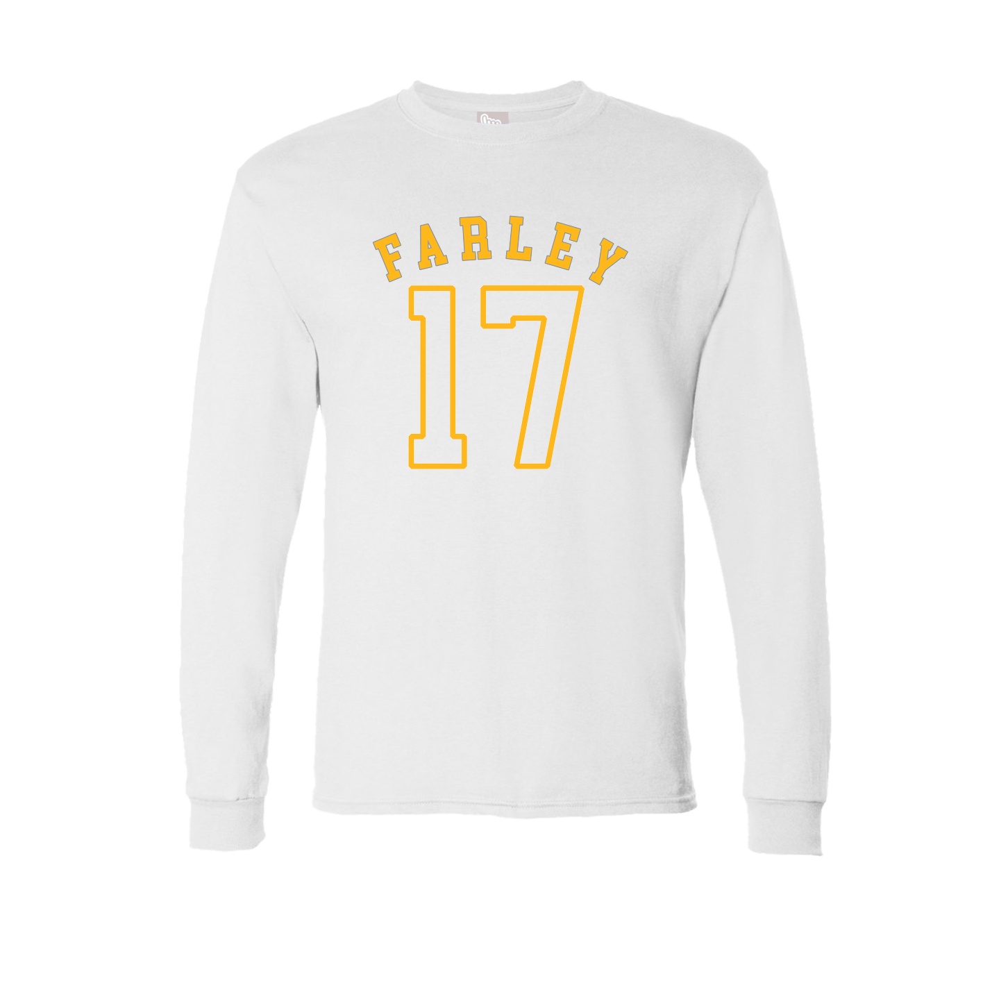 Long Sleeve Tee — Shirsey Arch in White